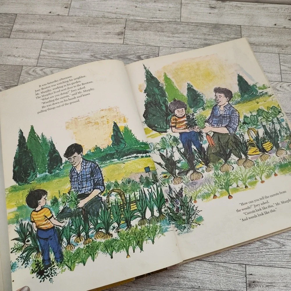 A Job For Joey by Louise Munro Foley Kids Hardcover 1970 Vtg Book Ex-Lib‎